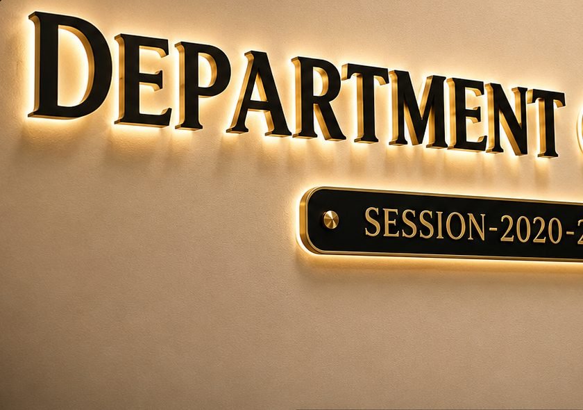 স্কুল ও কলেজ signage