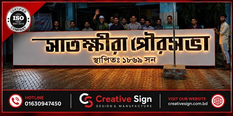 Creative Sign completed signage project