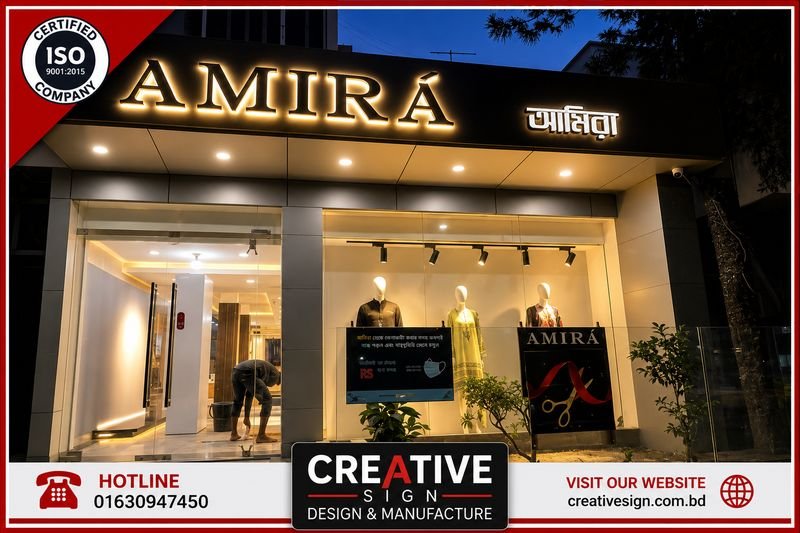 Creative Sign completed signage project