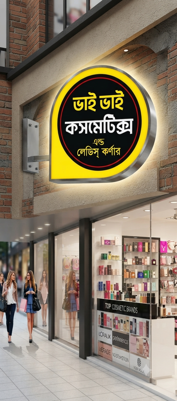 Cosmetics shop Bell sign_22-22 inch
