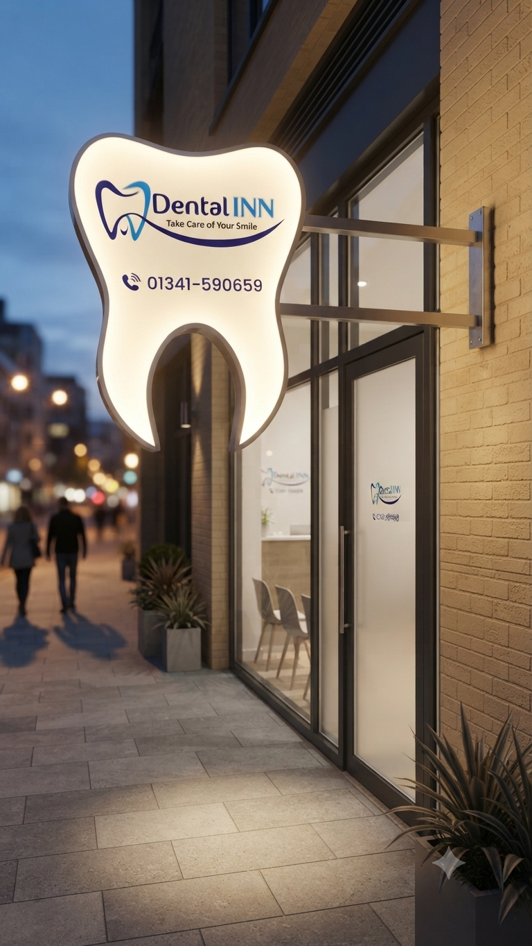 Dental shop Bell sign_24-24 inch
